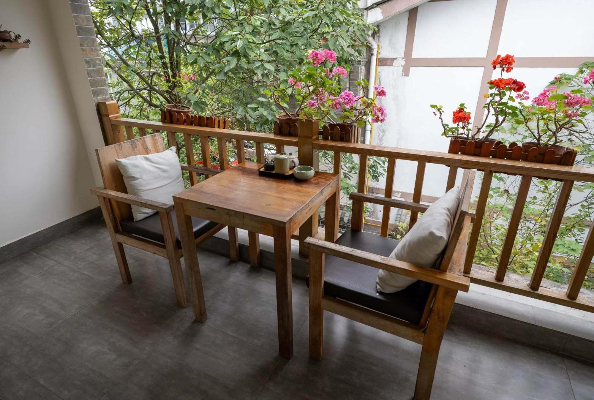 Qingcheng Mountain Huakai Shiminsu Hotell Dujiangyan Exteriör bild